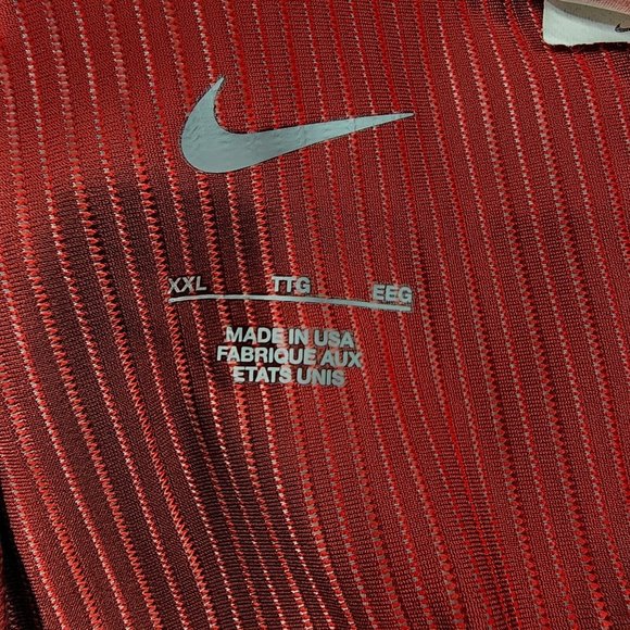Nike Pro Elite Official Racing Tights Red Made in USA Mens Sz XXL AO8491-000 New - Picture 10 of 12